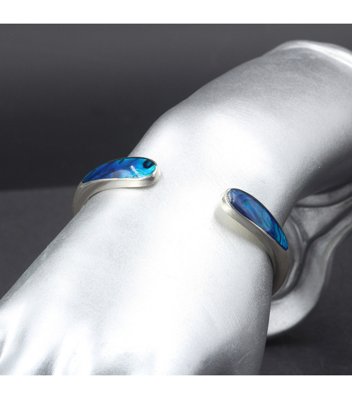 Orbital Paua Glow Bracelet – Genuine Paua / Abalone Shell