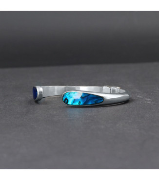 Orbital Paua Glow Bracelet – Genuine Paua / Abalone Shell