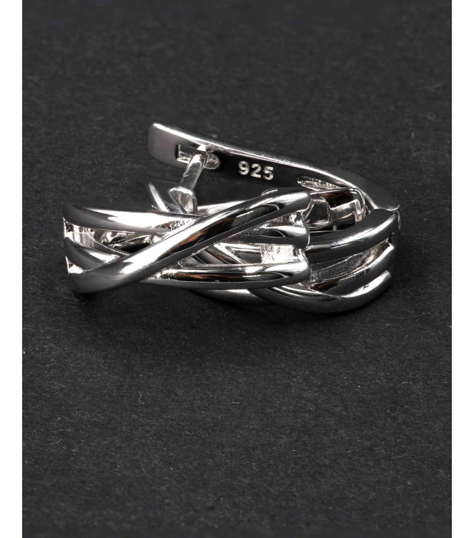 Timeless 925 Sterling Silver Classic Hoop Earrings
