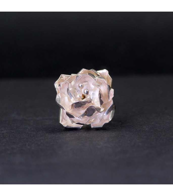 Rose Bloom Silberring