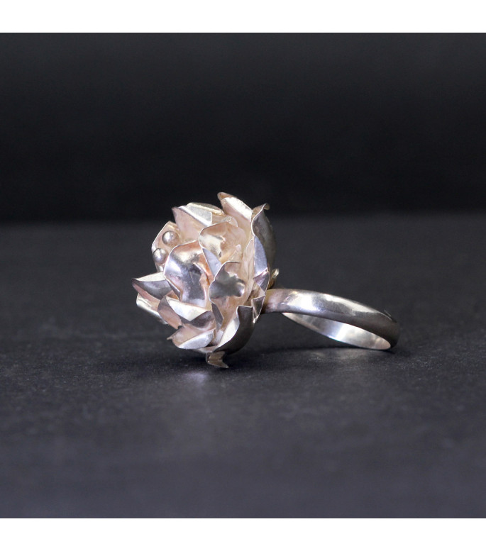 Rose Bloom Silberring