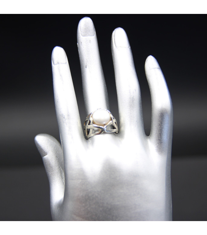 Ring „Pure Harmony“ | 925er Silber mit Edler Naturperle Ring „Pure Harmony“ | 925er Silber mit Edler Naturperle