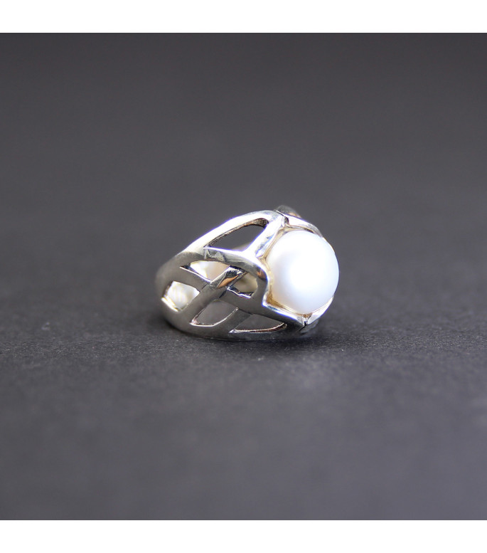 Ring „Pure Harmony“ | 925er Silber mit Edler Naturperle Ring „Pure Harmony“ | 925er Silber mit Edler Naturperle
