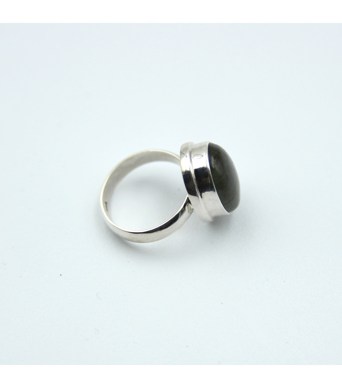 Timeless Elegance Ring  Sterling Silver 925 with Deep Black Onyx  | RG0031BO
