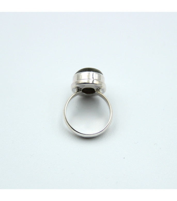 Timeless Elegance Ring  Sterling Silver 925 with Deep Black Onyx  | RG0031BO
