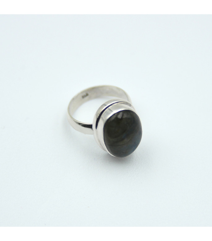 Timeless Elegance Ring  Sterling Silver 925 with Deep Black Onyx  | RG0031BO