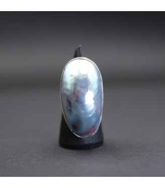 Ring “Desert Pearl” | Sterling Silver 925 with Handcrafted Cukli Shell