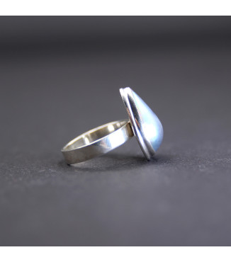 Ring “Liquid Energy” | Solid 925 Sterling Silver Textured Statement