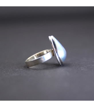 Ring “Liquid Energy” | Solid 925 Sterling Silver Textured Statement