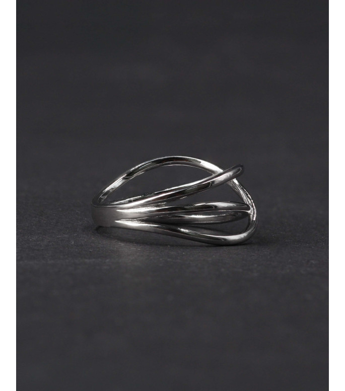 Luxurious Intertwined Braided 925 Sterling Silver Ring Luxurious Intertwined Braided 925 Sterling Silver Ring