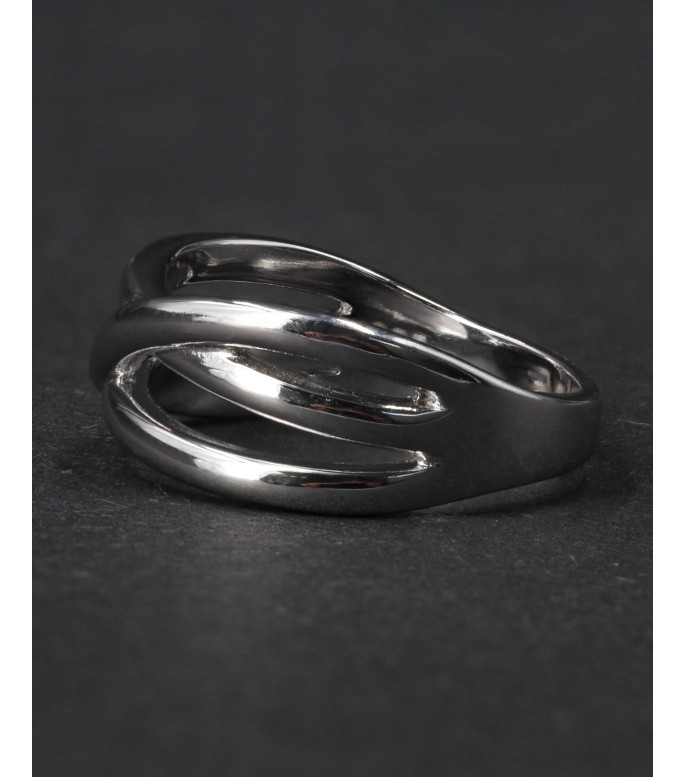 Luxurious Twisted Braided 925 Sterling Silver Ring Luxurious Twisted Braided 925 Sterling Silver Ring